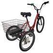 Electric Trike -  Bafang BBS02 750W Mid Drive, Disc Brakes, 7 Speeds, and Differential - Reliving Mobility