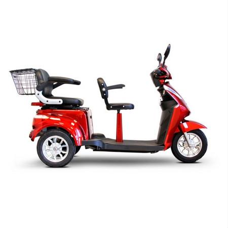 EWheels EW-66 Duty 2 Person 3 Wheel Scooter, 600 lb – Mobility