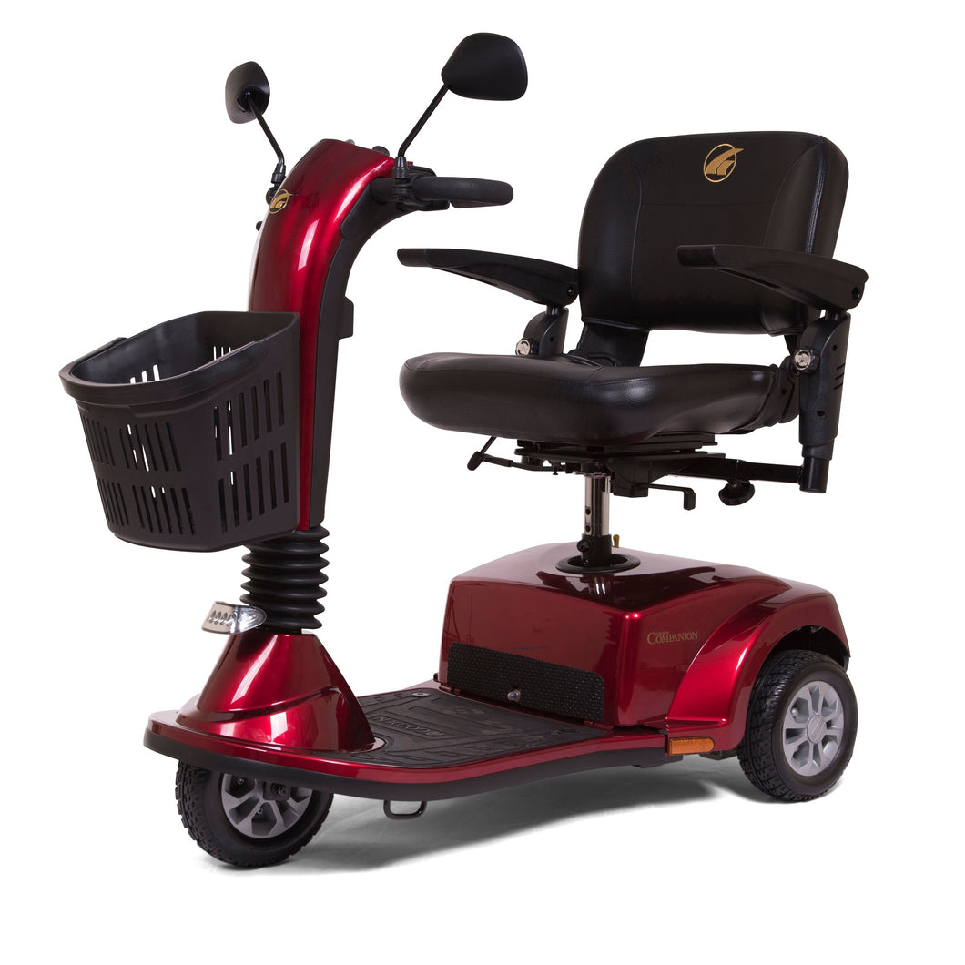 Golden Companion 3 Wheel Scooter GC240C, 350 lb Capacity, 4.5 mph - Reliving Mobility